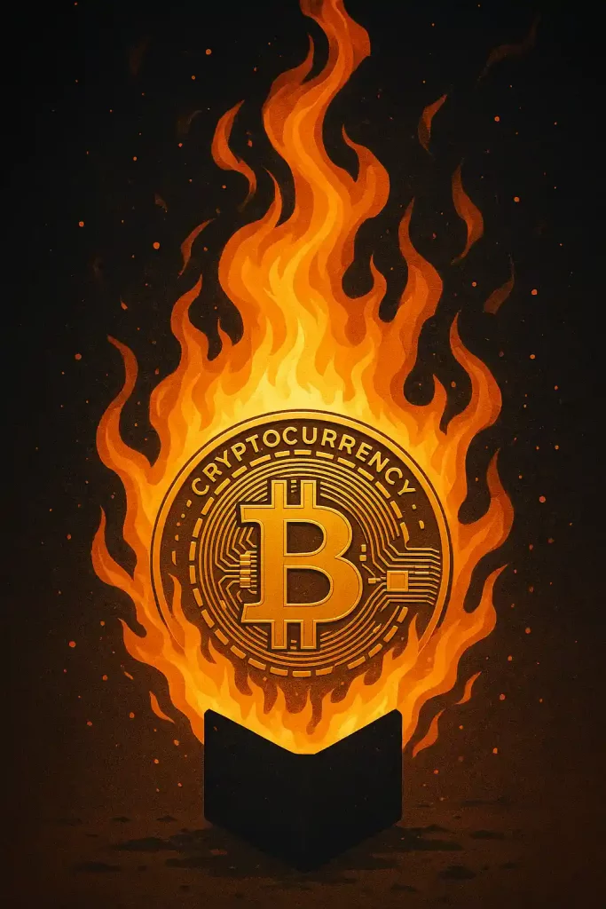 Burning crypto